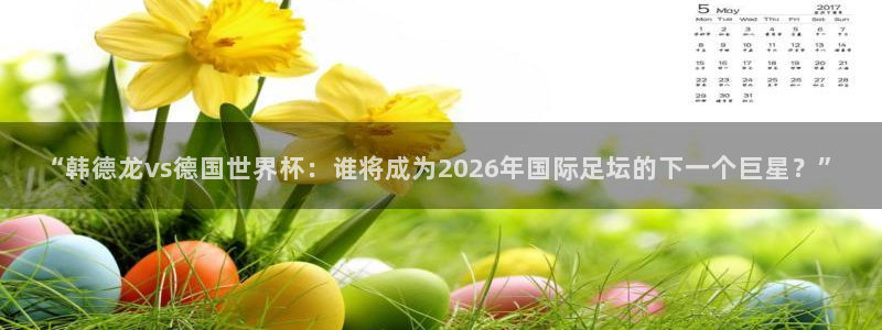 世界杯直播:“韩德龙vs德国世界杯:谁将成为2026年国际足坛的下一个巨星?”